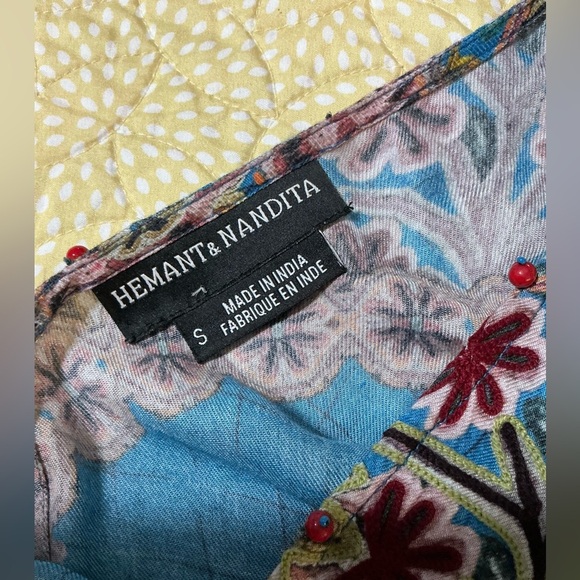 EUC Hermant & Nandita Zara Maxi Dress Size Small - Picture 13 of 15